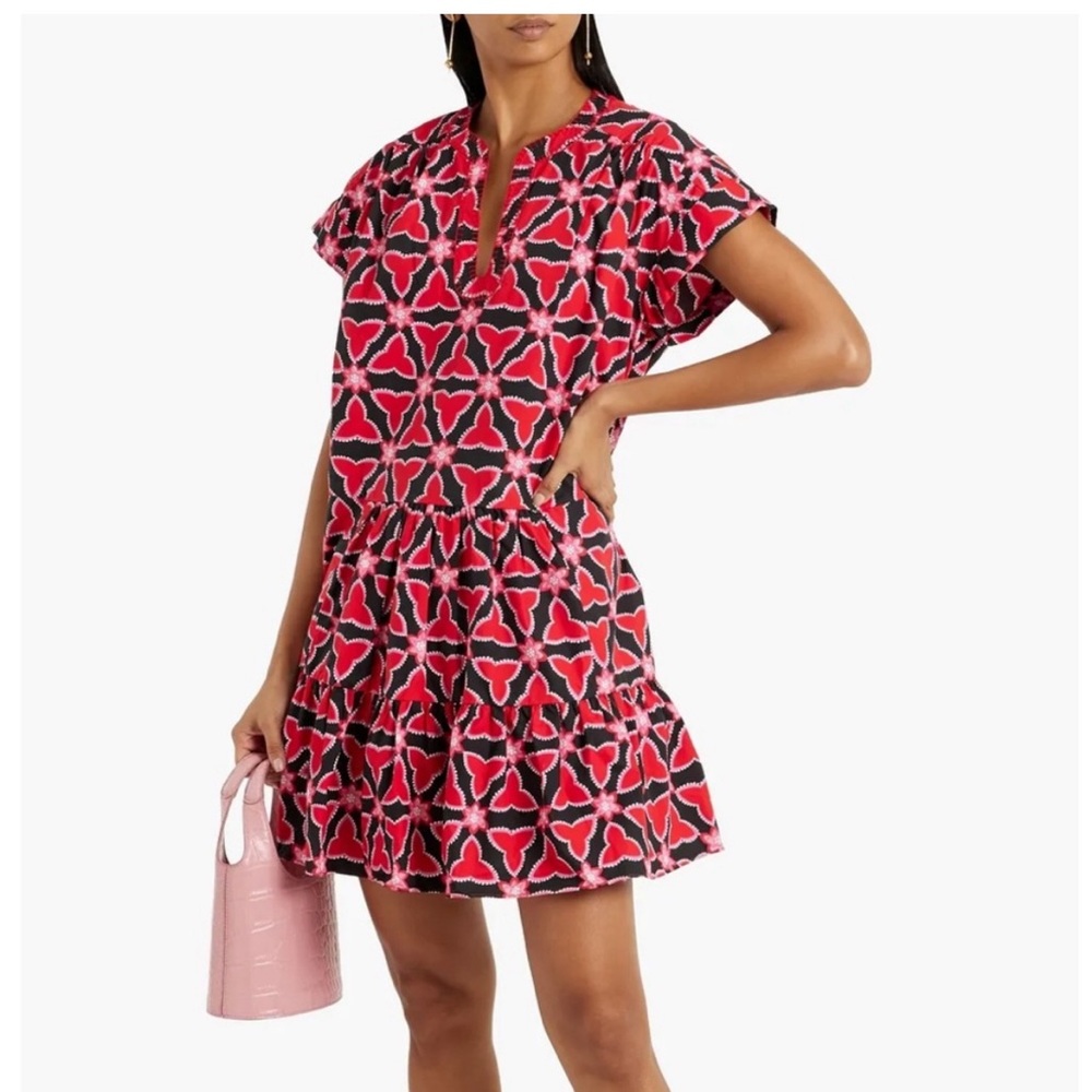 Saloni Ashley cotton poplin mini dress!